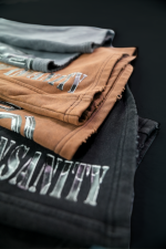 Acid Brown Stone Washed Shorts (3)