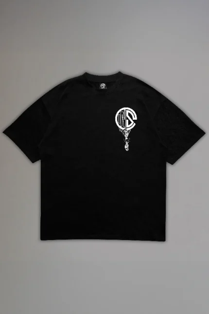 Black FIF Chained Tee (1)