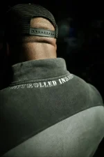Gunmetal Gray Suede Quarter zip (3)