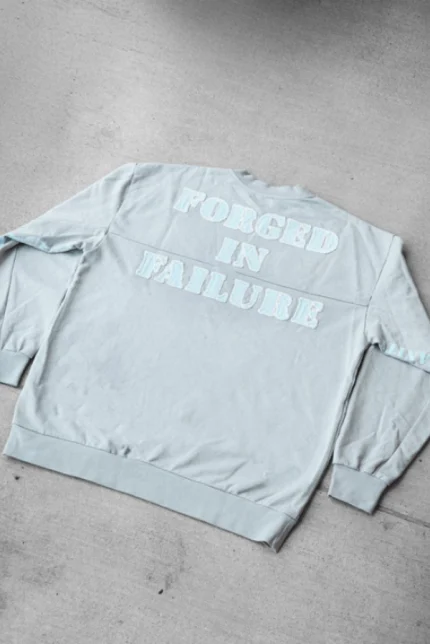 Unc Blue Forged In Failure Crewneck (4)