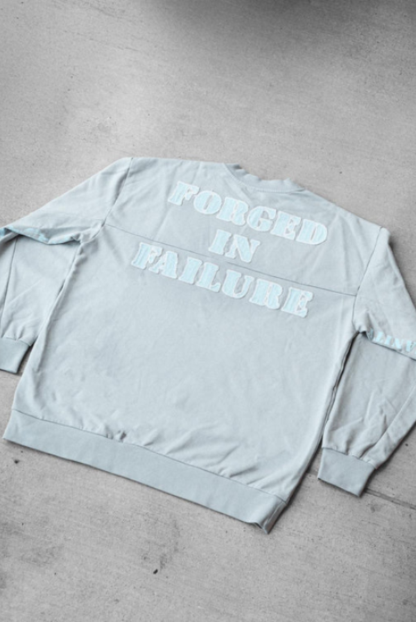 Unc Blue Forged In Failure Crewneck (4) Unc Blue Forged In Failure Crewneck (4)